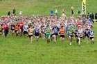 Senior mens start 01, North-East Harriers League, Cramlington